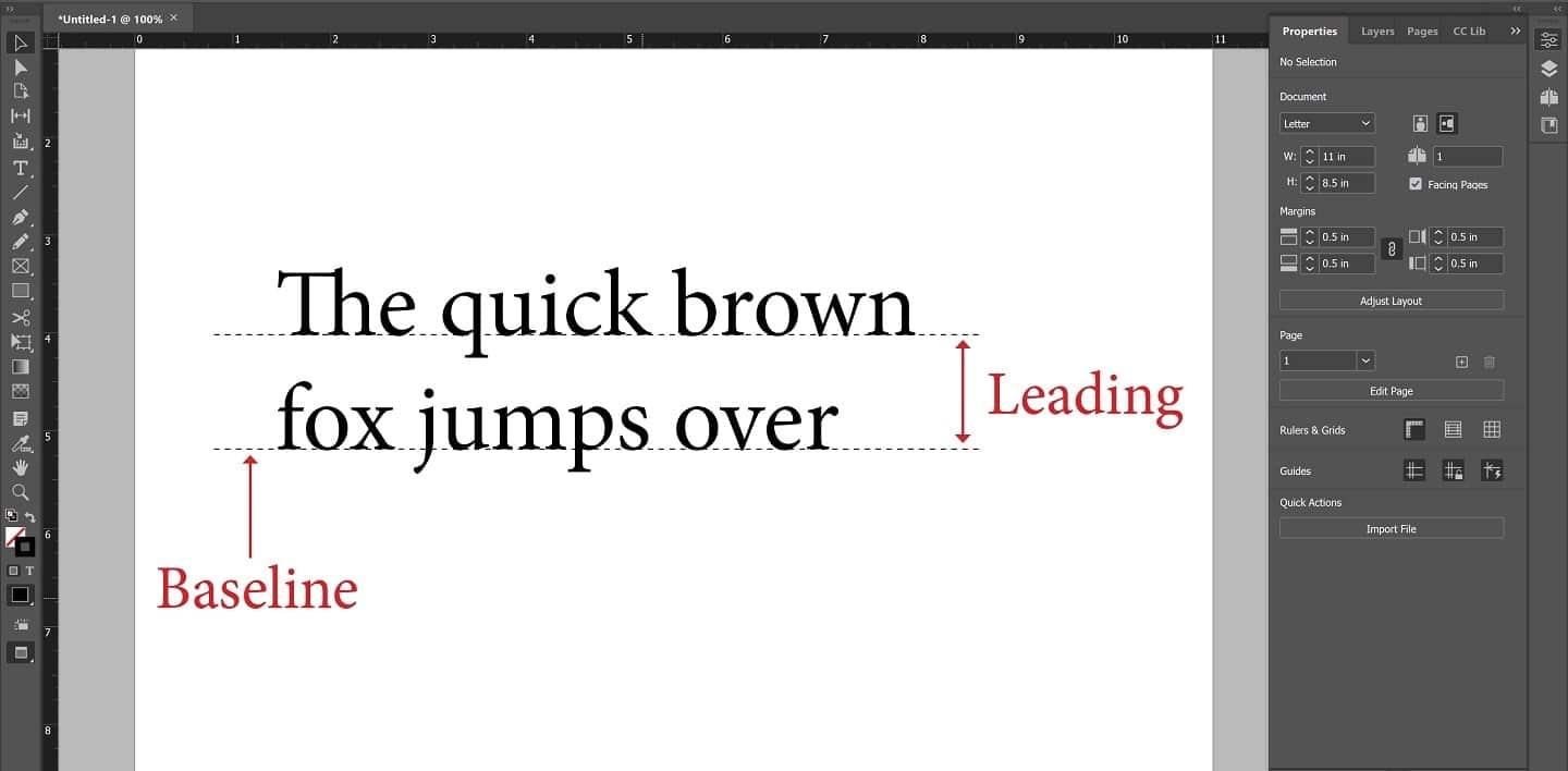 Leding Text What Is Leading in Typography? | Skillshare Blog