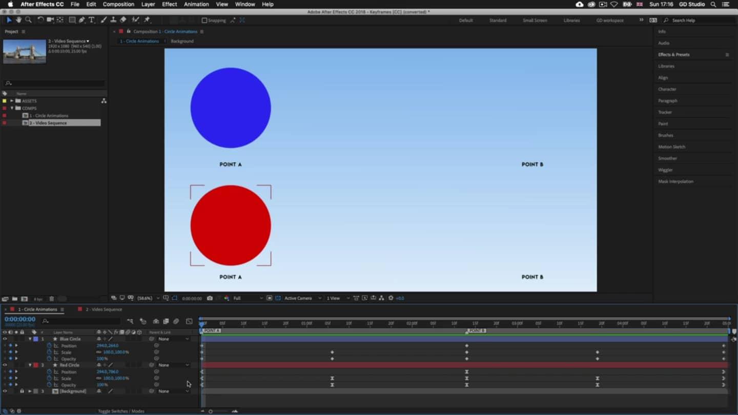 Keyframe Color Effects How to Add Keyframes in Adobe After Effects | Skillshare Blog