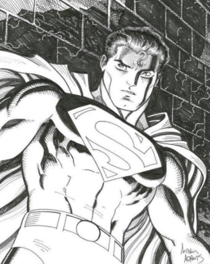 Superman by Arthur Adams