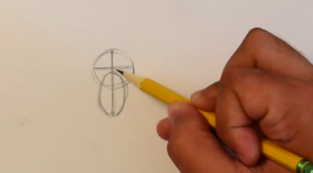 Using basic shapes such as lines and circles is the easiest way to start your dog face drawing.