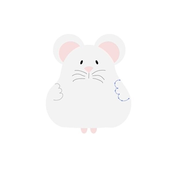como desenhar um rato