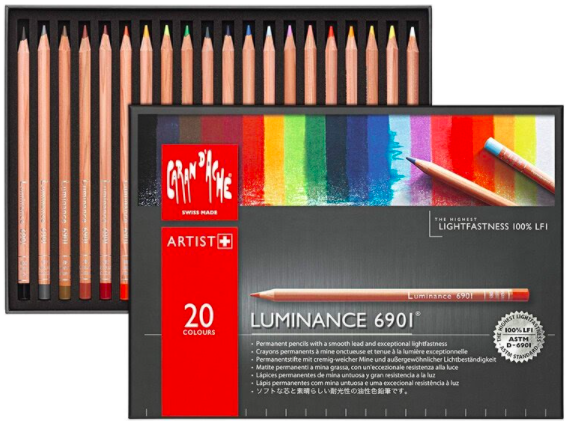 Caran d'Ache Luminance Pencils ($89.75)