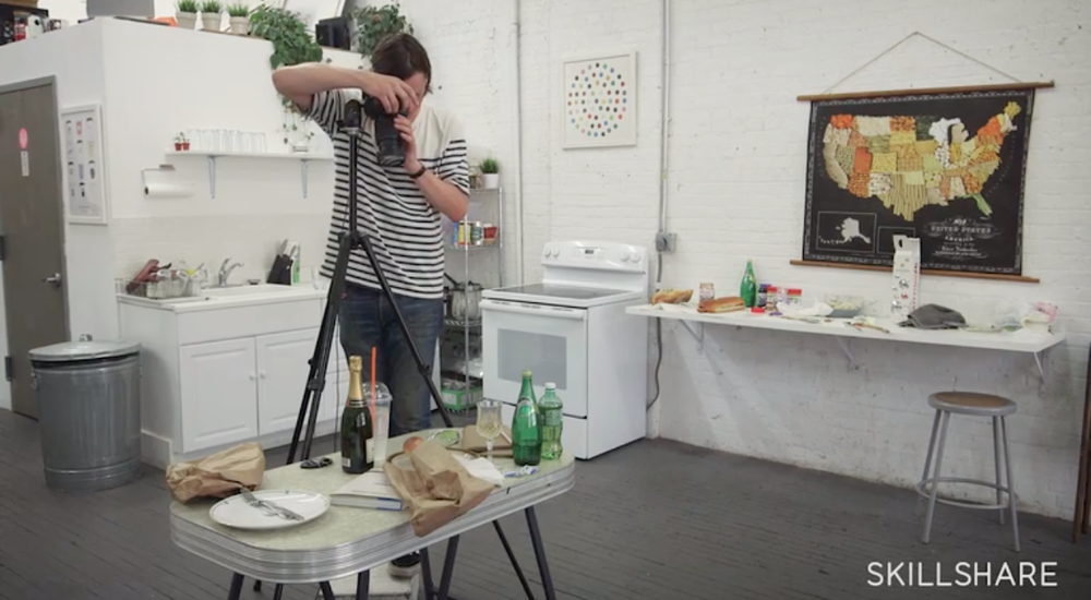 Skillshare instructor and photographer Henry Hargreaves shares how to style and shoot food to create quirky and fun images.
