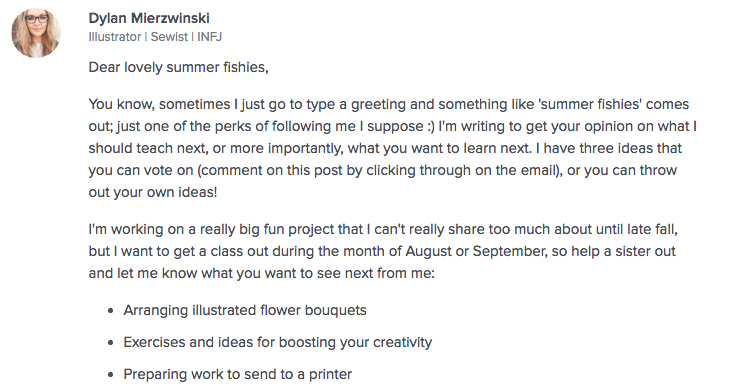 Dylan Mierzwinski Skillshare Teacher