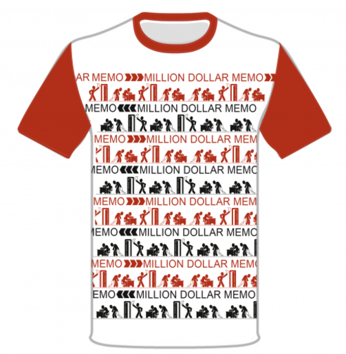 Unisex T-shirt "Million Dollar Memo"