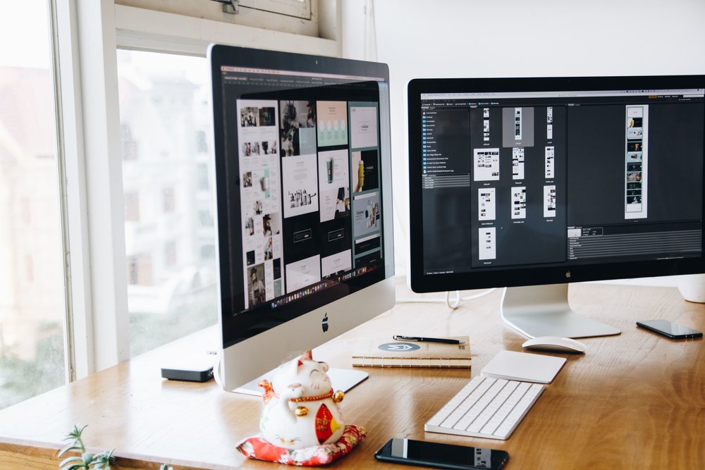 Setting up (and then sharing) an online portfolio will give prospective clients a chance to check out your work ( image source )