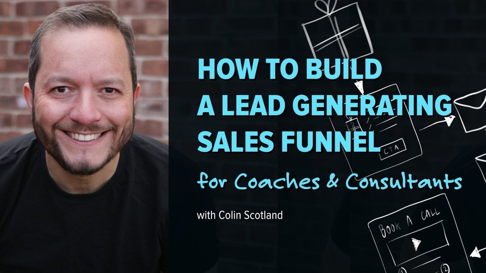 Colin explains how to build email lists and convert clients