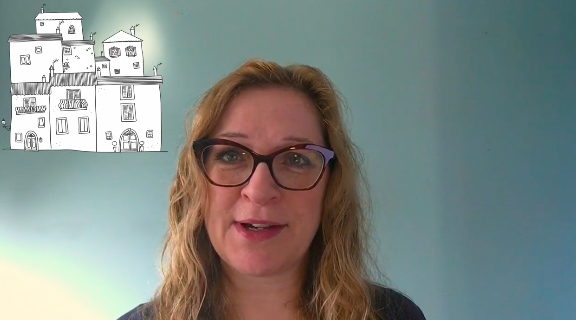 Nic Squirrel has an approachable and relaxed style in her class, Travel Sketching: Capture a Favourite Place in Watercolor