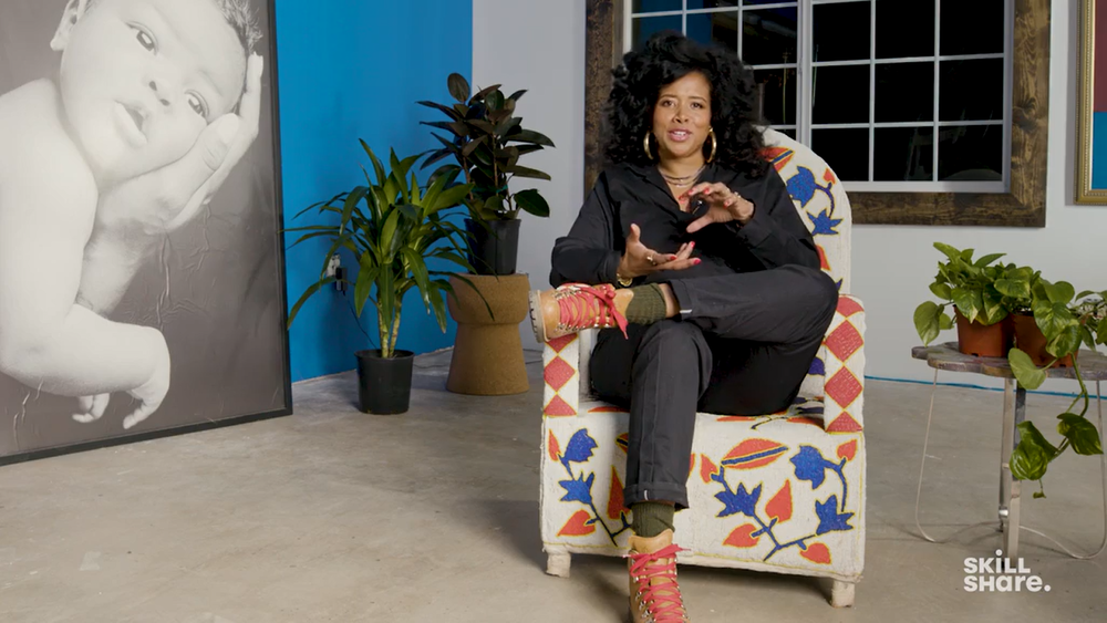 Kelis introduces her course on cooking from the comfort of her home.