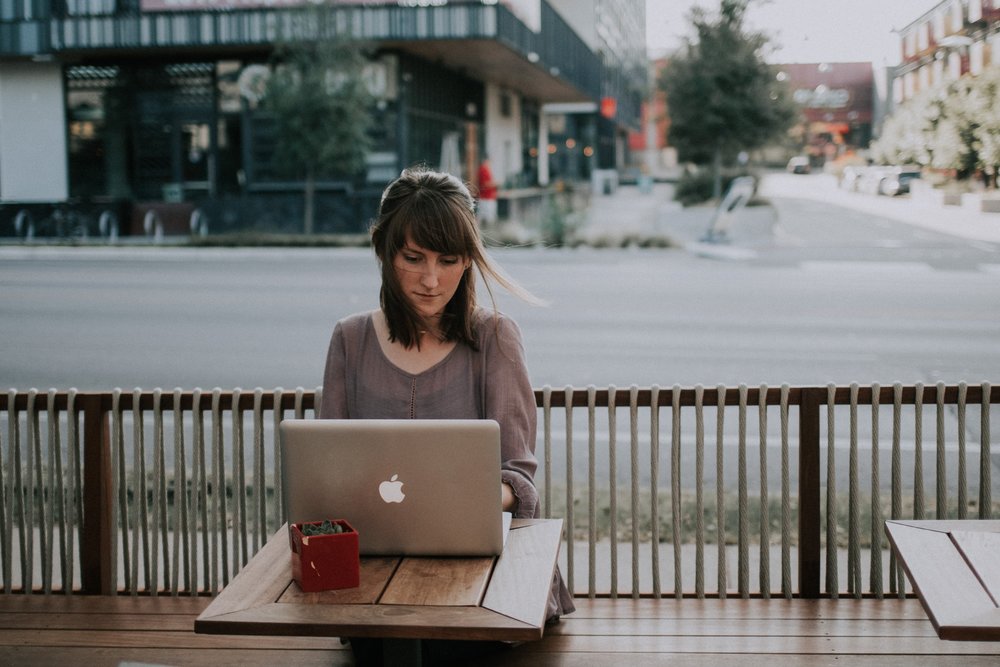 Working outside of the house will help you unplug when you’re home ( image source )