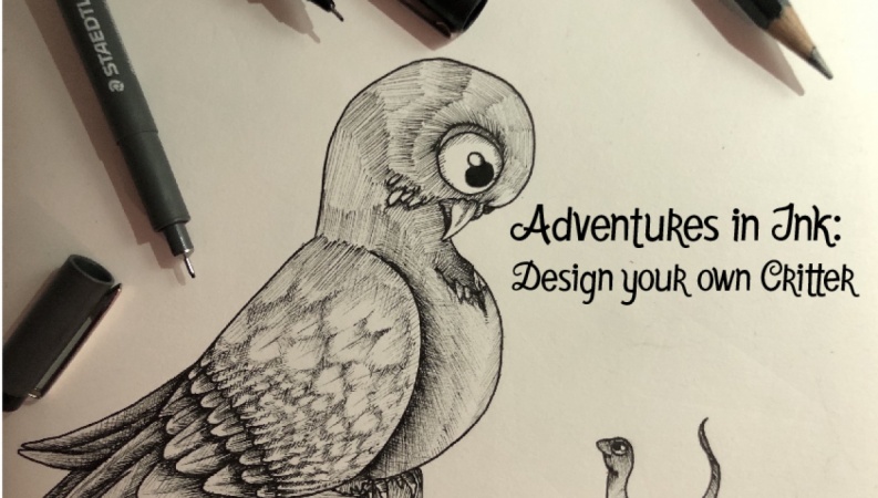 Design your own inktastic critter with Brittany