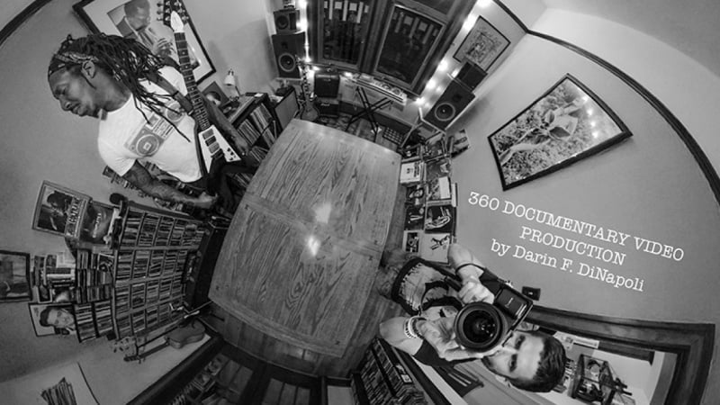 Darin explains the the process of how to produce a 360 video documentary