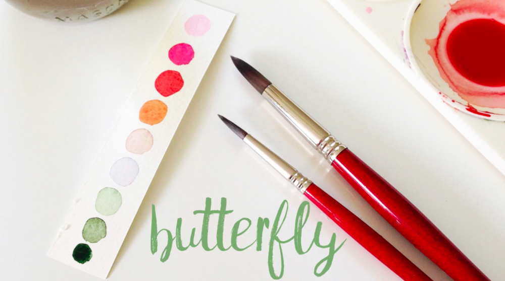 Image of a craft being taught on skillshare
