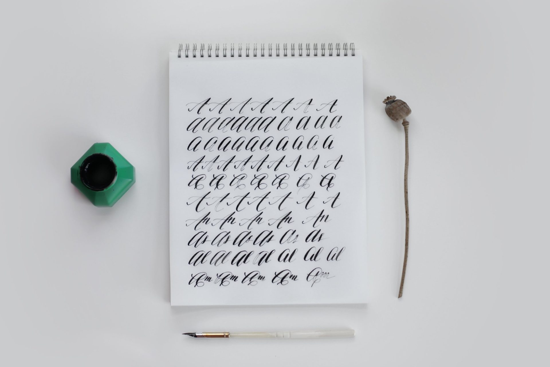 Learn Calligraphy - Practice Words