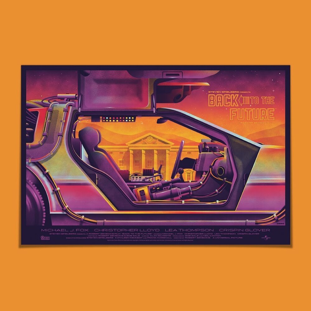 DKNG movie poster for Back to the Future