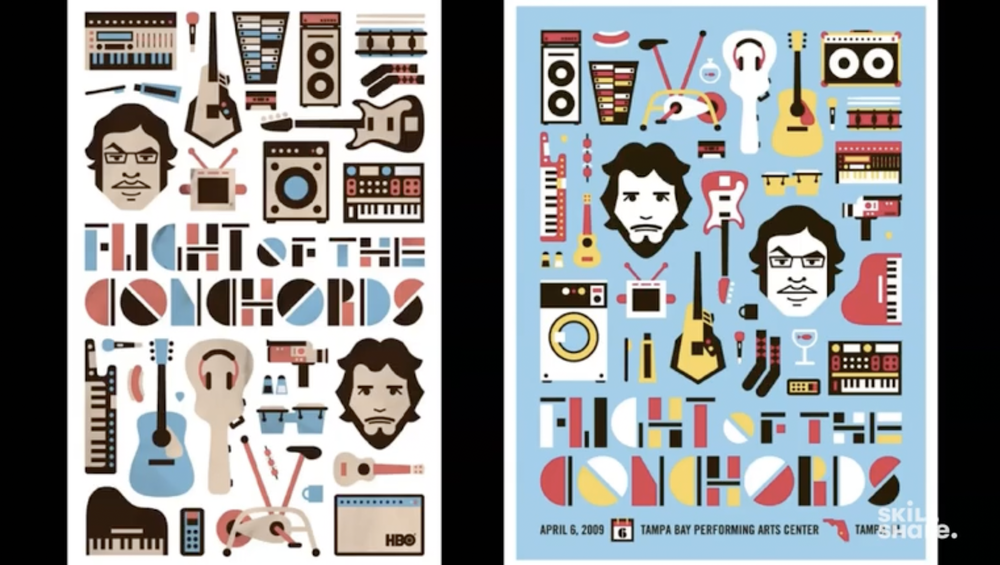DKNG’s first poster for Flight of the Conchords