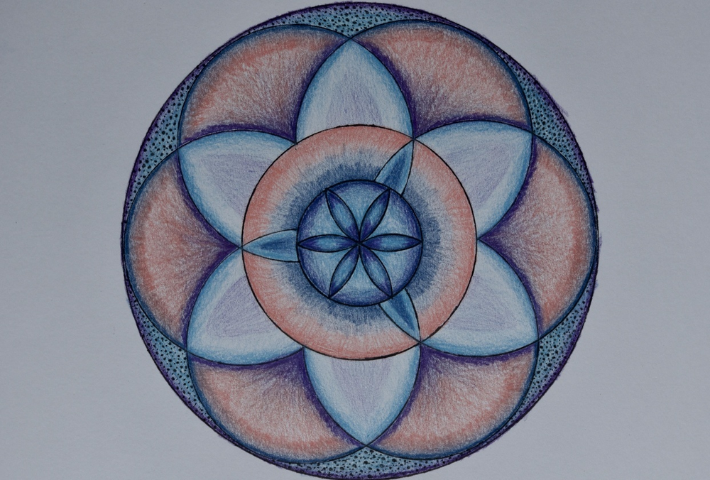 Trabalho da estudante Sheila Roos para o curso Diários N.º 1: fundamentos do desenho geométrico