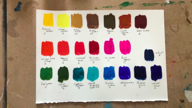 Winsor & Newton gouache paints are available in a wide variety of colors—and because you can buy shades individually, you can purchase the exact colors you need.