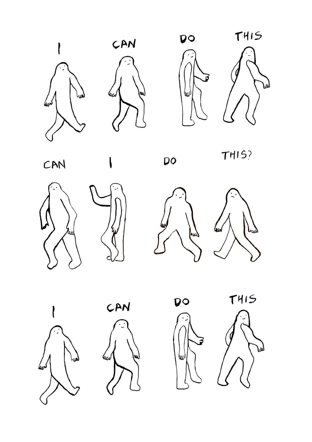 I can do this © Worry Lines