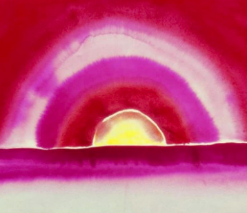 Sunrise  by Georgia O’Keeffe 