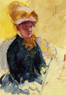 Portrait of the Artist  by Mary Cassatt 