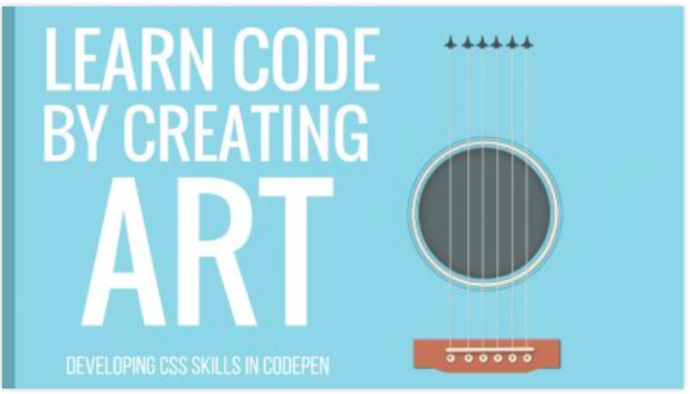 Learn intermediate and advanced CSS while creating an art project with Christina