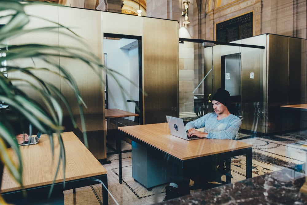 Working-at-a-co-working-space