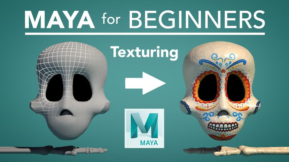 Lucas demonstrates how to add color and texture to 3D models in Maya