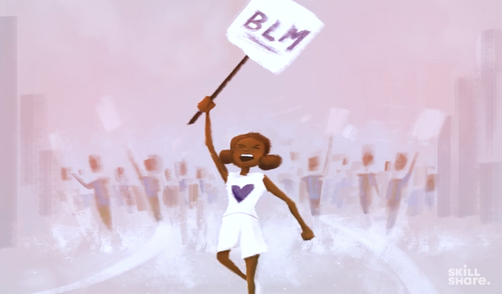 Image from Nikkolas Smith's Skillshare Original, "Artivism: Create Inspiring Art for Change"