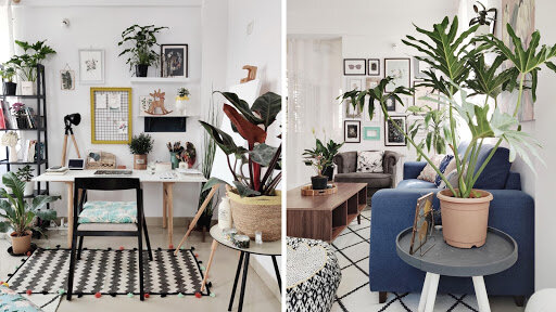 Skillshare instructor Vidhi Khandelwal brings the outdoors into her home office.