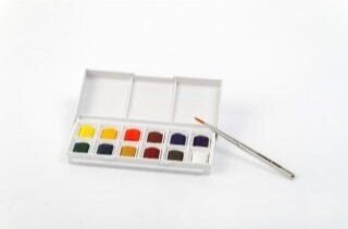 Popular art retailers such as Winsor & Newton offer watercolor sets to take the guesswork out of paint buying.