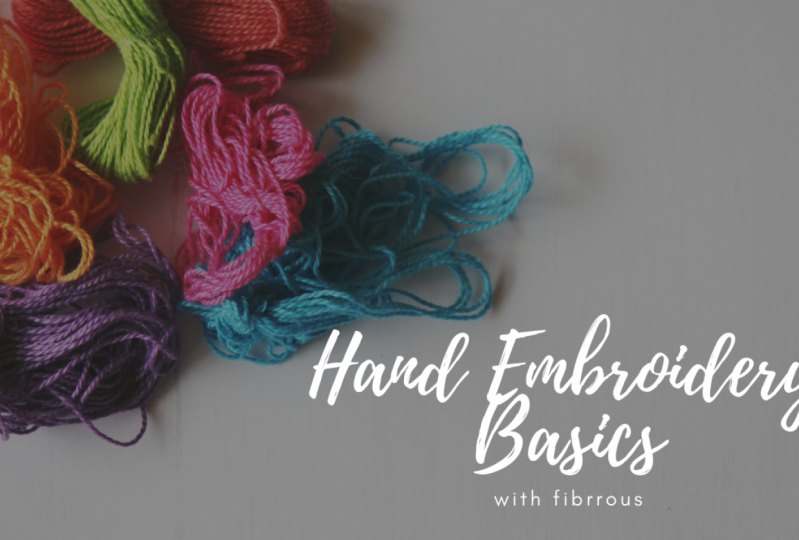 Learn the basics of hand embroidery and how to design a unique pattern using stitch techniques with Amanda .