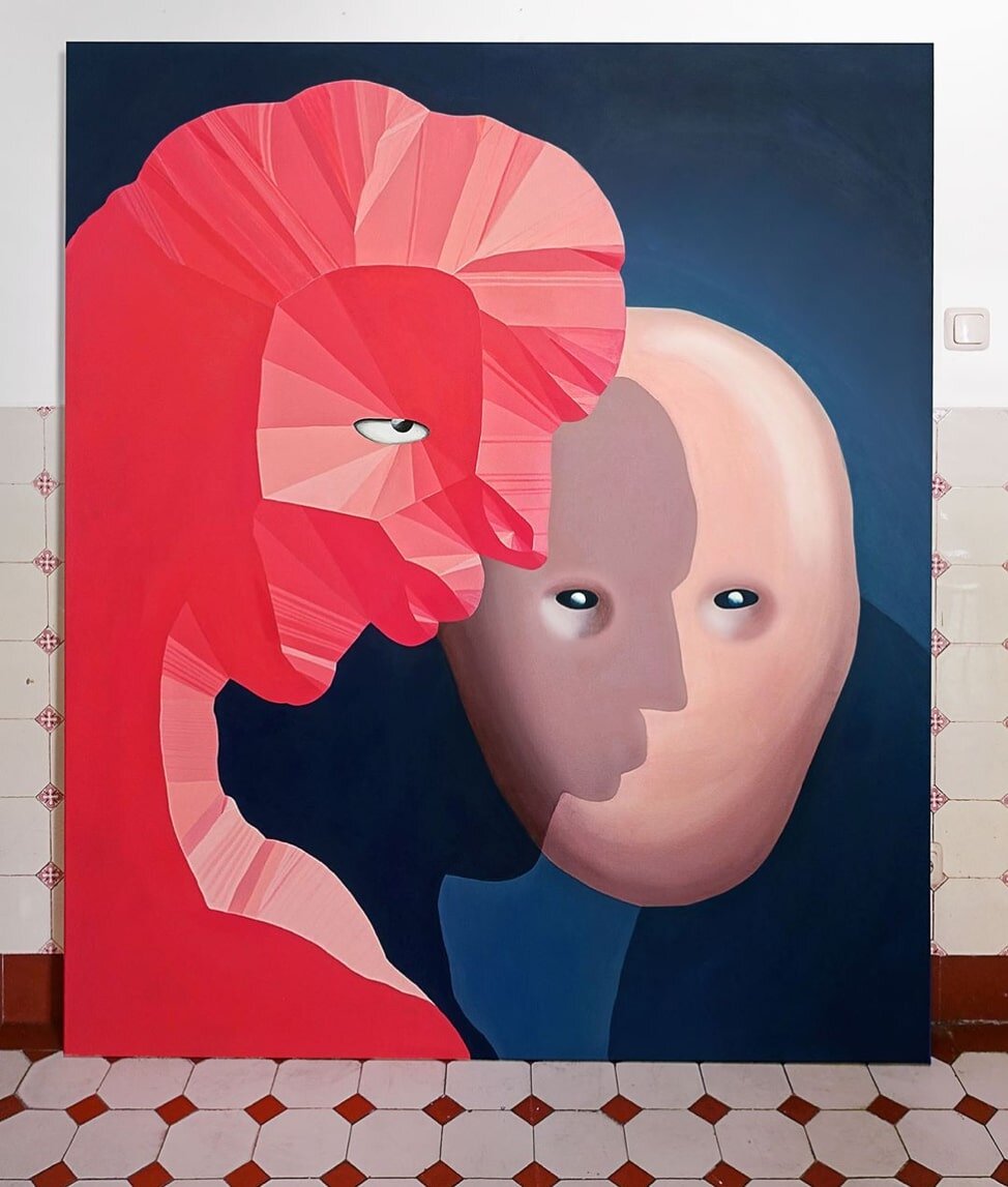 Der Kuss , 2018 by Cathrin Hoffmann
