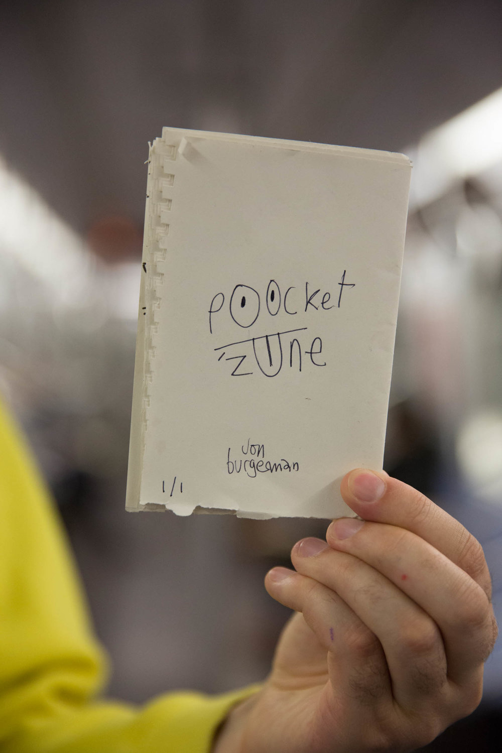 Jon Burgerman's Pocket 'Zine