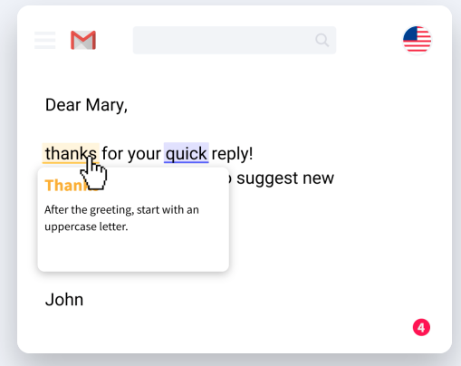 Source : LanguageTool ensures that you won’t miss a beat with spelling or grammar.