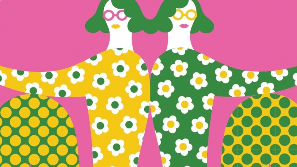 Image by Olimpia Zagnoli from her Skillshare Original, “Graphic Illustration: Boldly Design with Color and Shape”