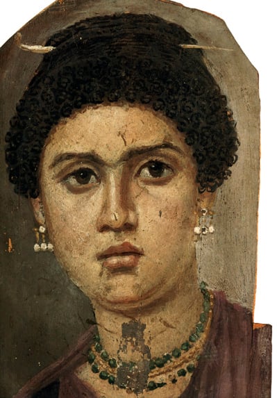 The art of portraiture is as old as recorded history.   Fayum Mummy Portrait,  Unknown, 100A.D. (i mage source )