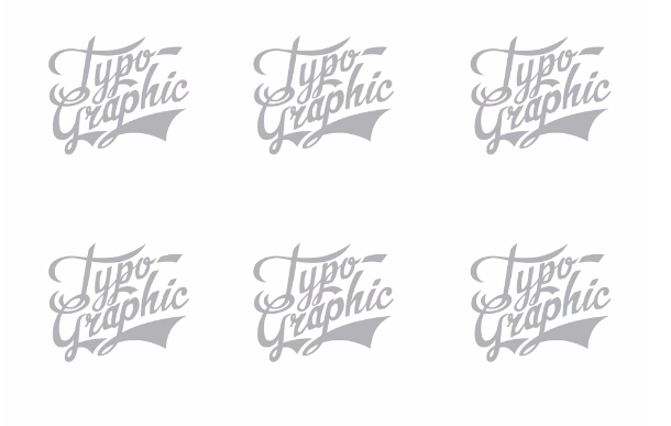 Smaller versions of your design on one sheet.