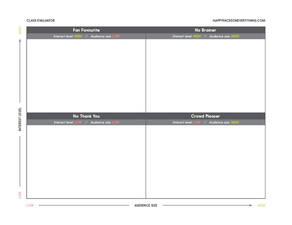 The Class Evaluator can be downloaded here