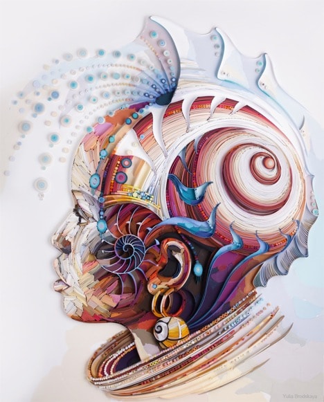 Seeshall (2019, paper and card) by Yulia Brodskaya