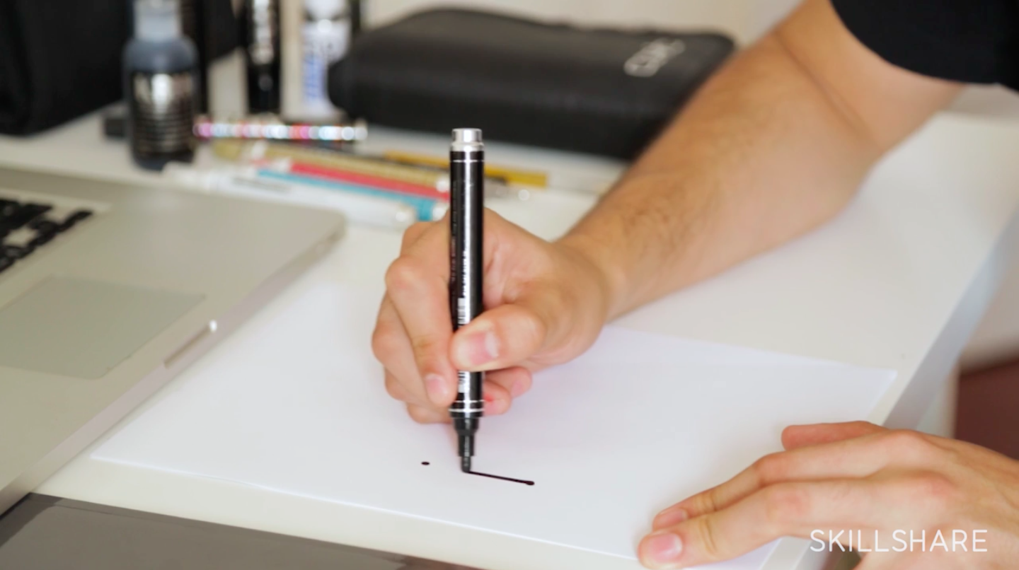 What Is Monoline Lettering? 4 Things to Know Skillshare Blog