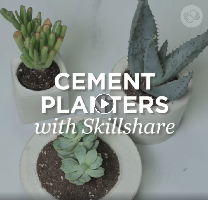 Diy Cement Planters How To Make A