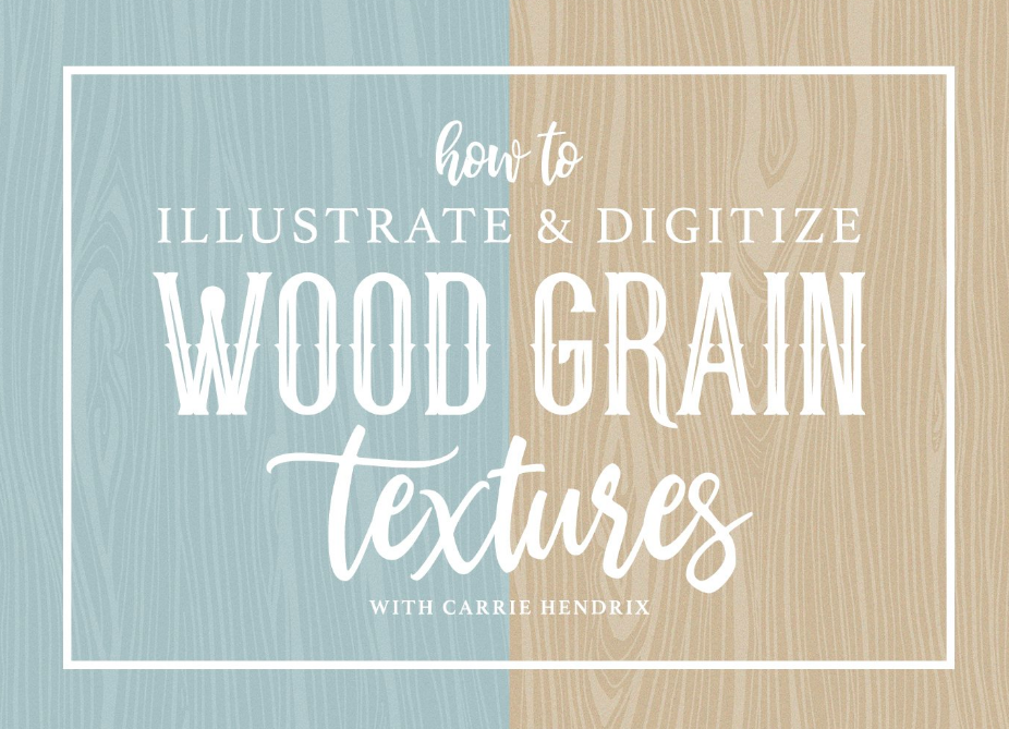 Dive into the step-by-step process of creating wood textures with Carrie