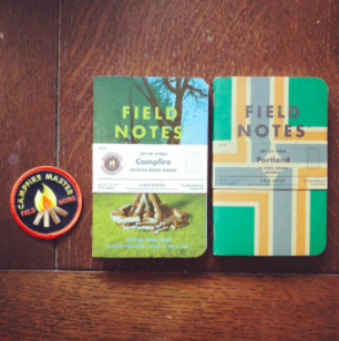 Even Aaron Draplin’s notebooks embody a retro graphic design aesthetic. | Retro Design Mega Guide by Skillshare