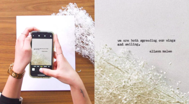 Bring poetry to Instagram and learn to make it lovely.