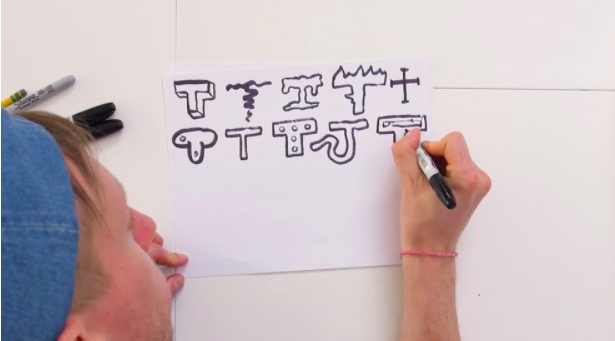 Kids can put their own spin on the ABCs, turning them into anything their imagination dreams up.