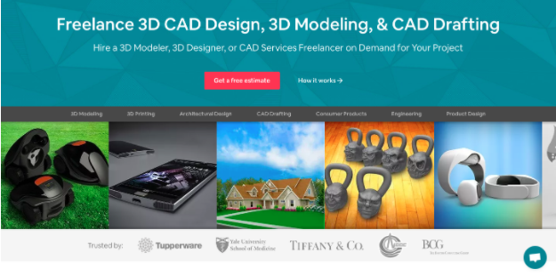 Cad Crowd is the top choice for customers with 3D printing and design needs.