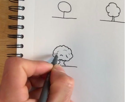 Guía fácil para dibujar árboles realistas | Skillshare Blog