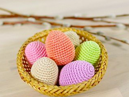 crochet eggs