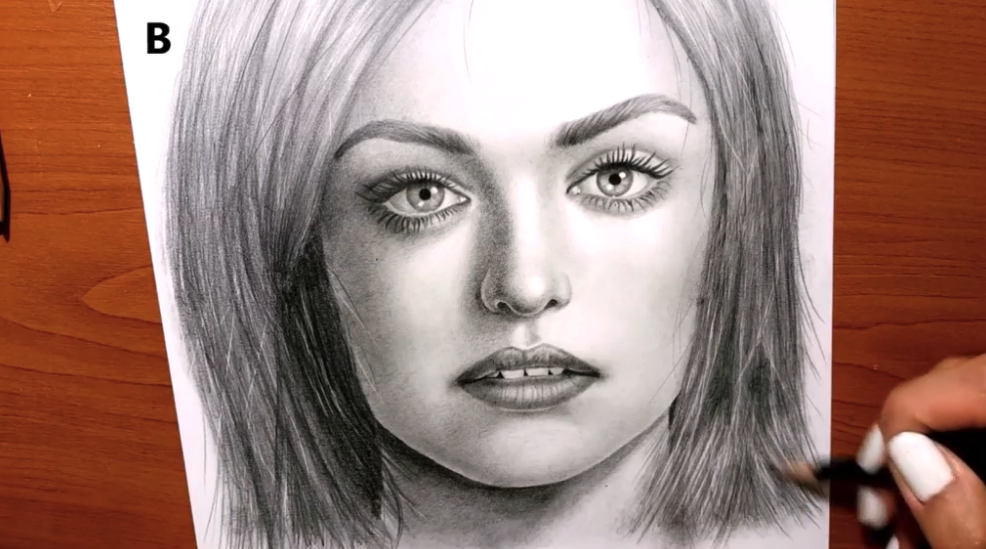 how to draw a realistic human nose